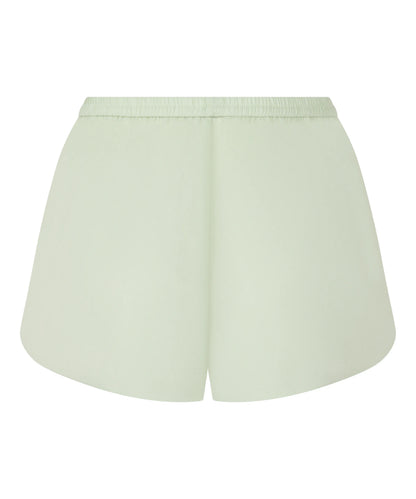 Hunkemoller Green Women Short Satin Minimal SKU: 304610_Green Image 05