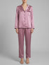 Hunkemoller Lilas Women Shiny Satin Pyjama Set SKU: 304613_Lilas Image 00