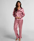 Hunkemoller Lilas Women Shiny Satin Pyjama Set SKU: 304613_Lilas Image 01