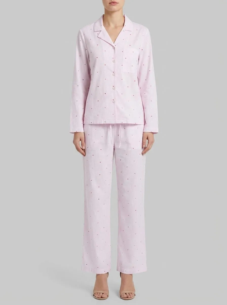 Hunkemoller Snow White Women Pyjamaset Cotton Jersey SKU: 304620_Snow White Image 00