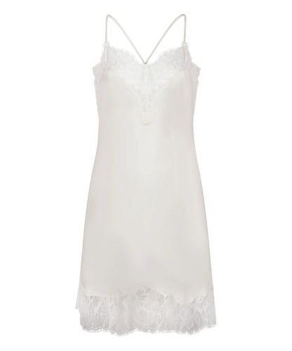 Hunkemoller White Women Valerie Slipdress SKU: 304622_White Image 04