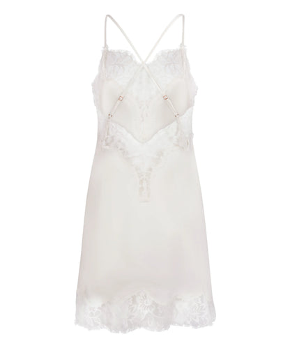 Hunkemoller White Women Valerie Slipdress SKU: 304622_White Image 05