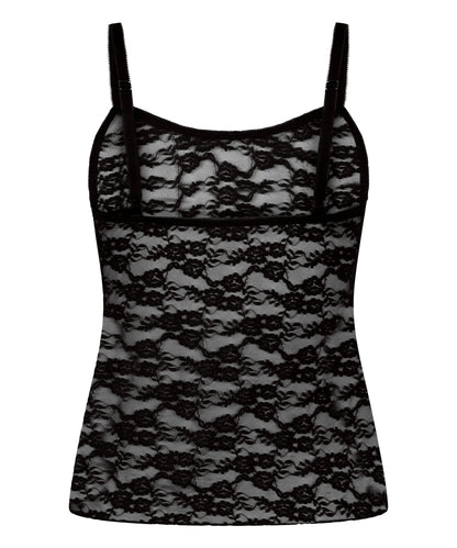 Hunkemoller Black Women Allover Lace Cami SKU: 304629_Black Image 06