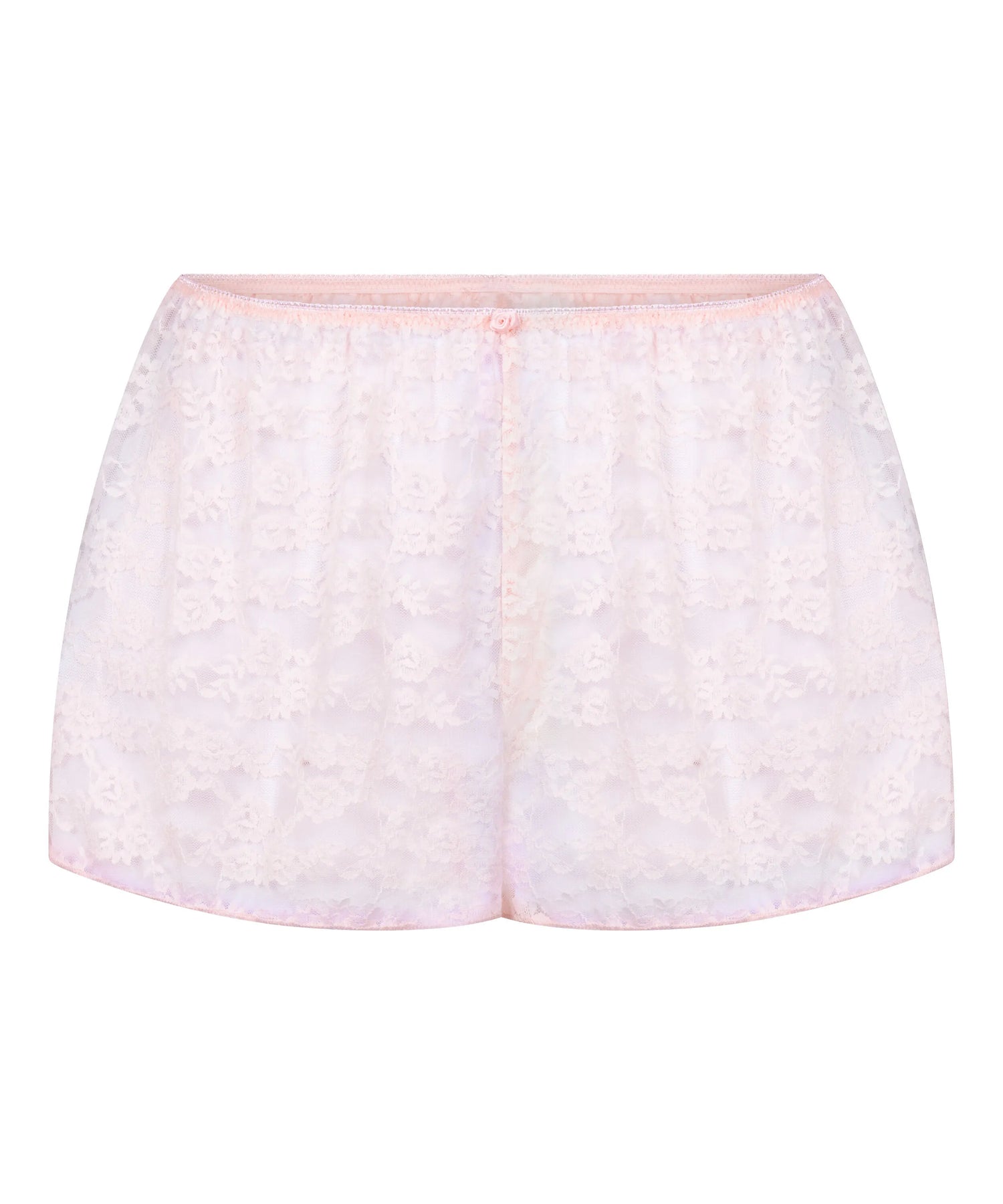 Hunkemoller Pink Women Allover Lace Short SKU: 304631_Pink Image 04