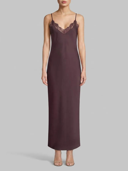 Hunkemoller Ephemera Women Slipdress Long Satin SKU: 304639_Ephemera Image 00