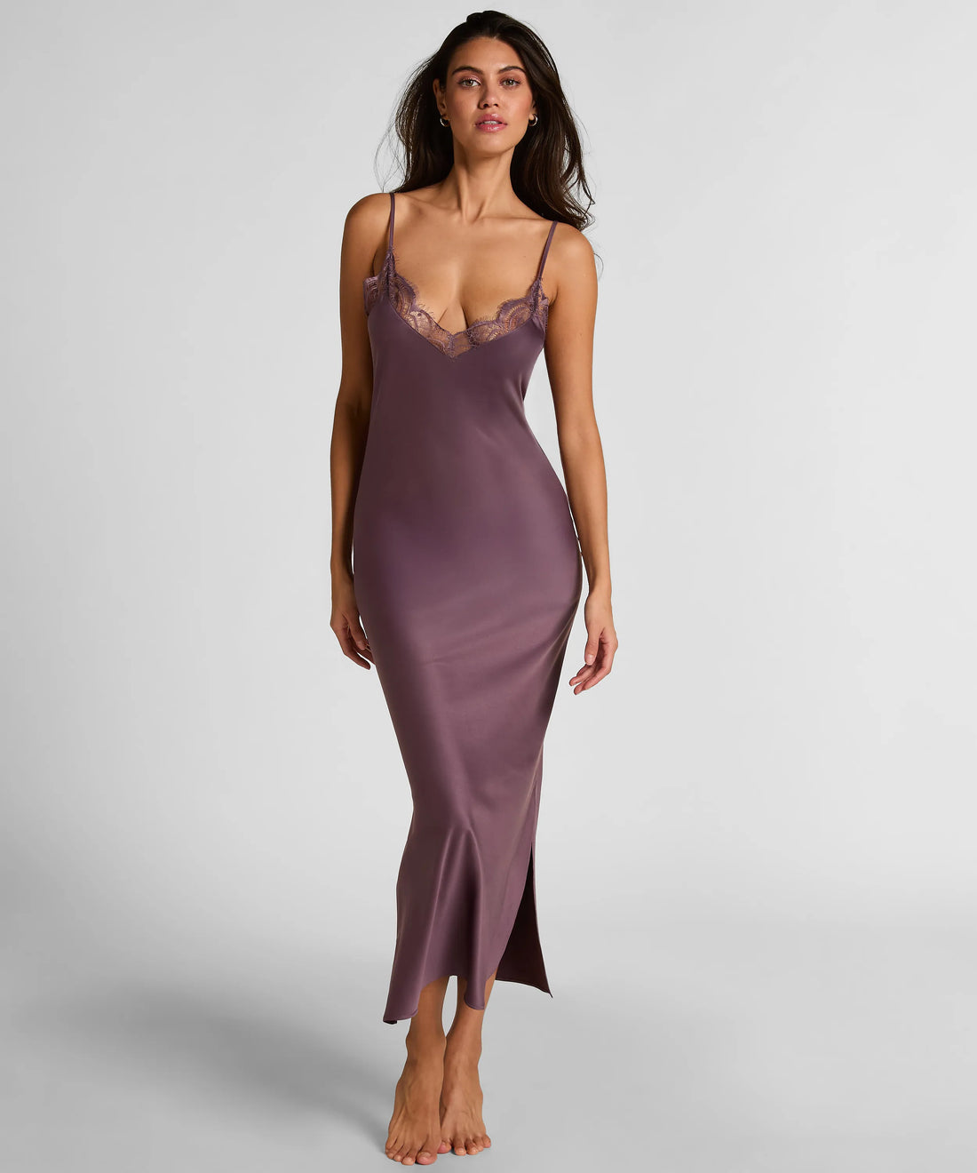 Hunkemoller Ephemera Women Slipdress Long Satin SKU: 304639_Ephemera Image 01