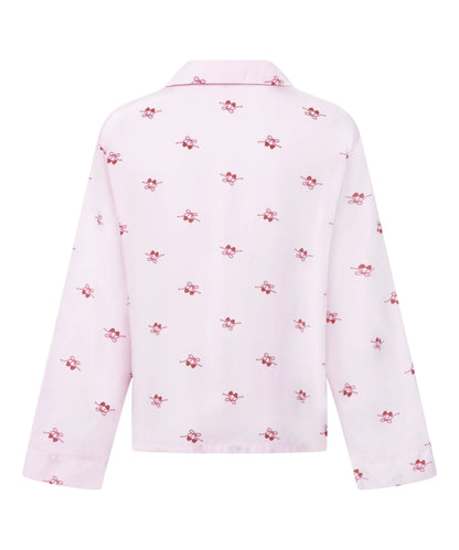 Hunkemoller Pink Women Cherry Woven Jacket SKU: 304648_Pink Image 06