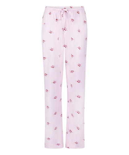 Hunkemoller Pink Women Cherry Woven Pant SKU: 304649_Pink Image 04