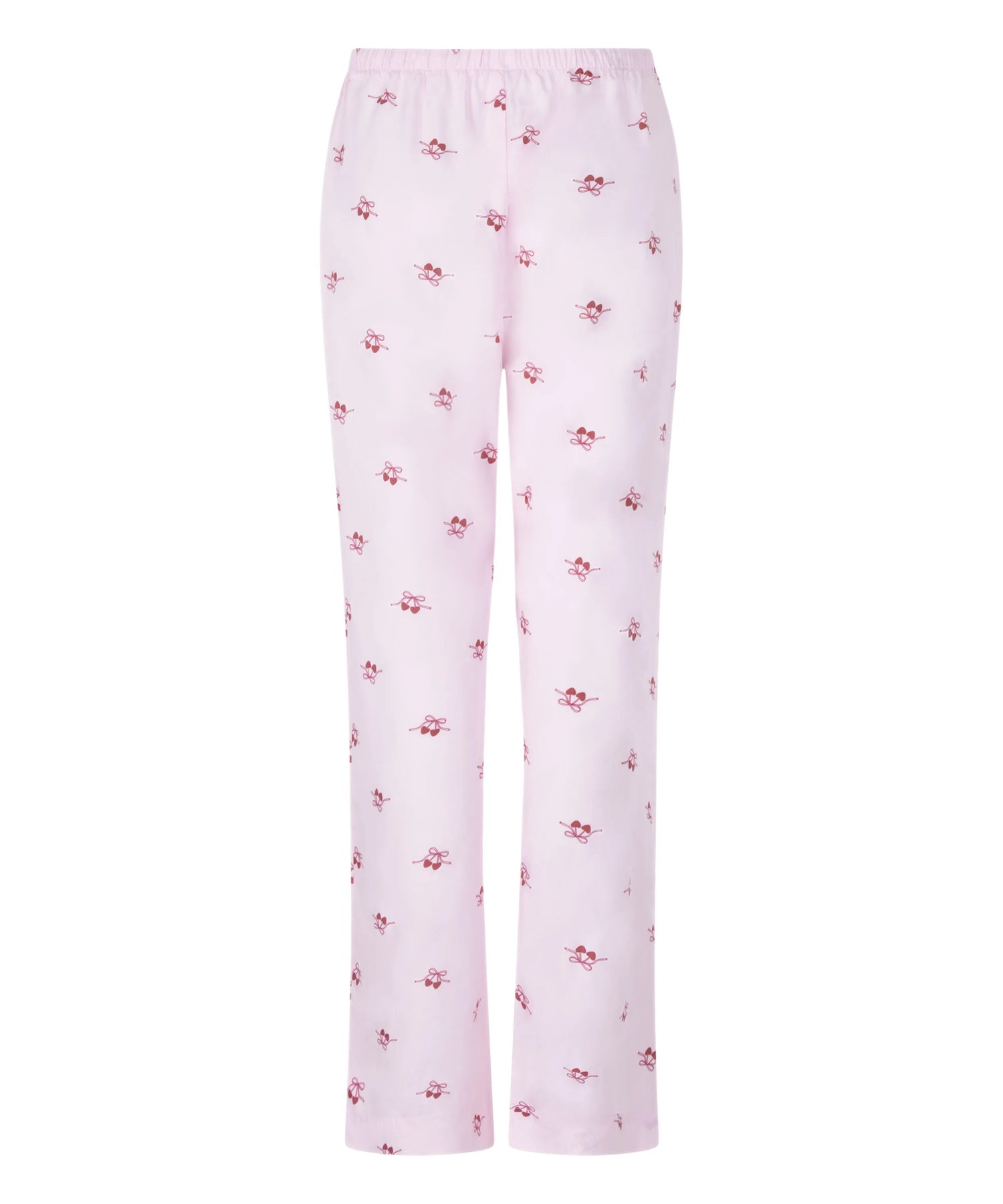 Hunkemoller Pink Women Cherry Woven Pant SKU: 304649_Pink Image 05