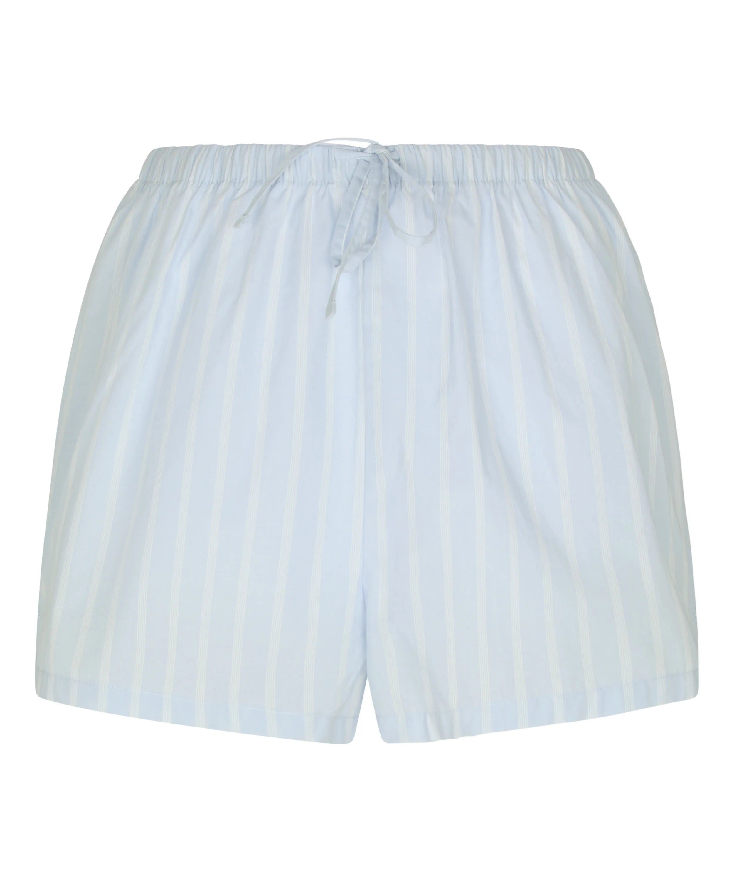 Hunkemoller Blue Women Striped Short Cotton SKU: 304659_Blue Image 04