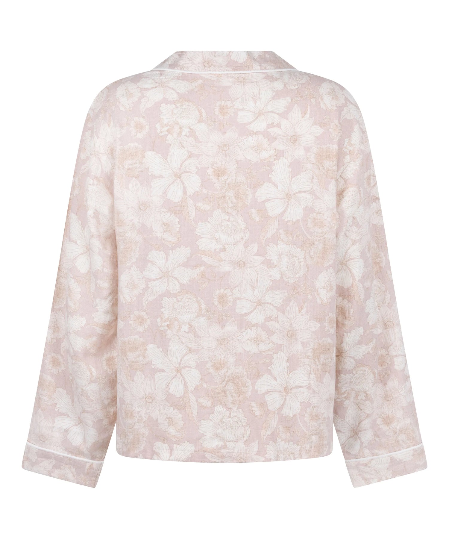 Hunkemoller Pink Women Flower Linen Jacket SKU: 304664_Pink Image 06