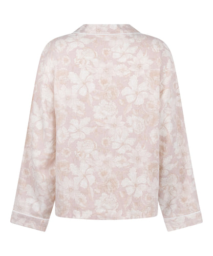 Hunkemoller Pink Women Flower Linen Jacket SKU: 304664_Pink Image 06