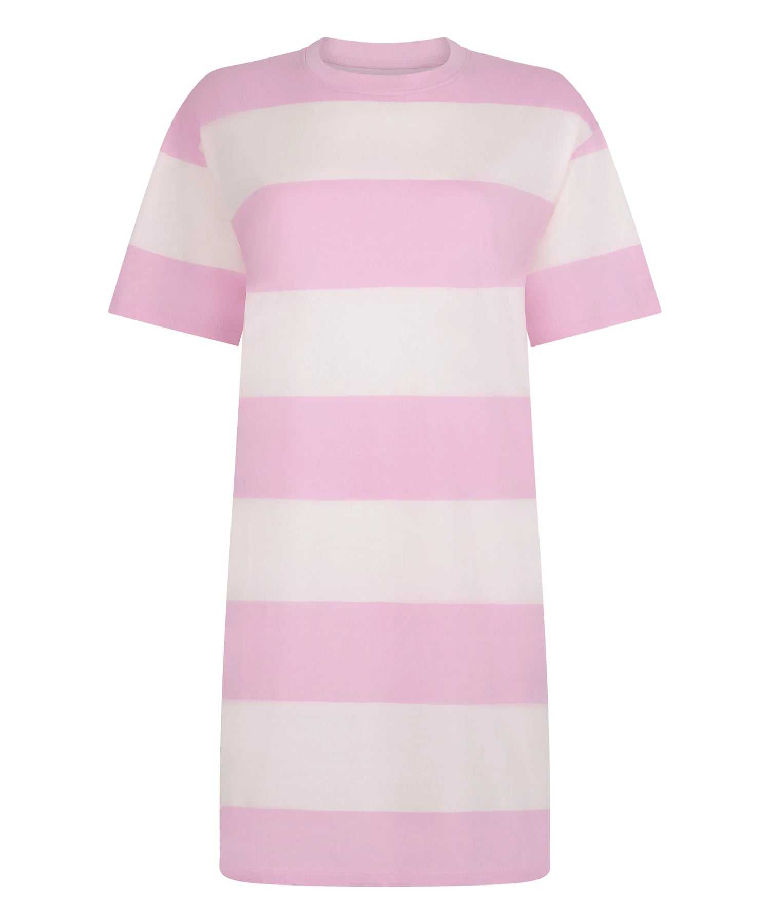 Hunkemoller Pink Women Round Neck Nightshirt SKU: 304667_Pink Image 06