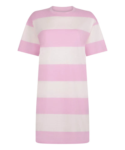 Hunkemoller Pink Women Round Neck Nightshirt SKU: 304667_Pink Image 06