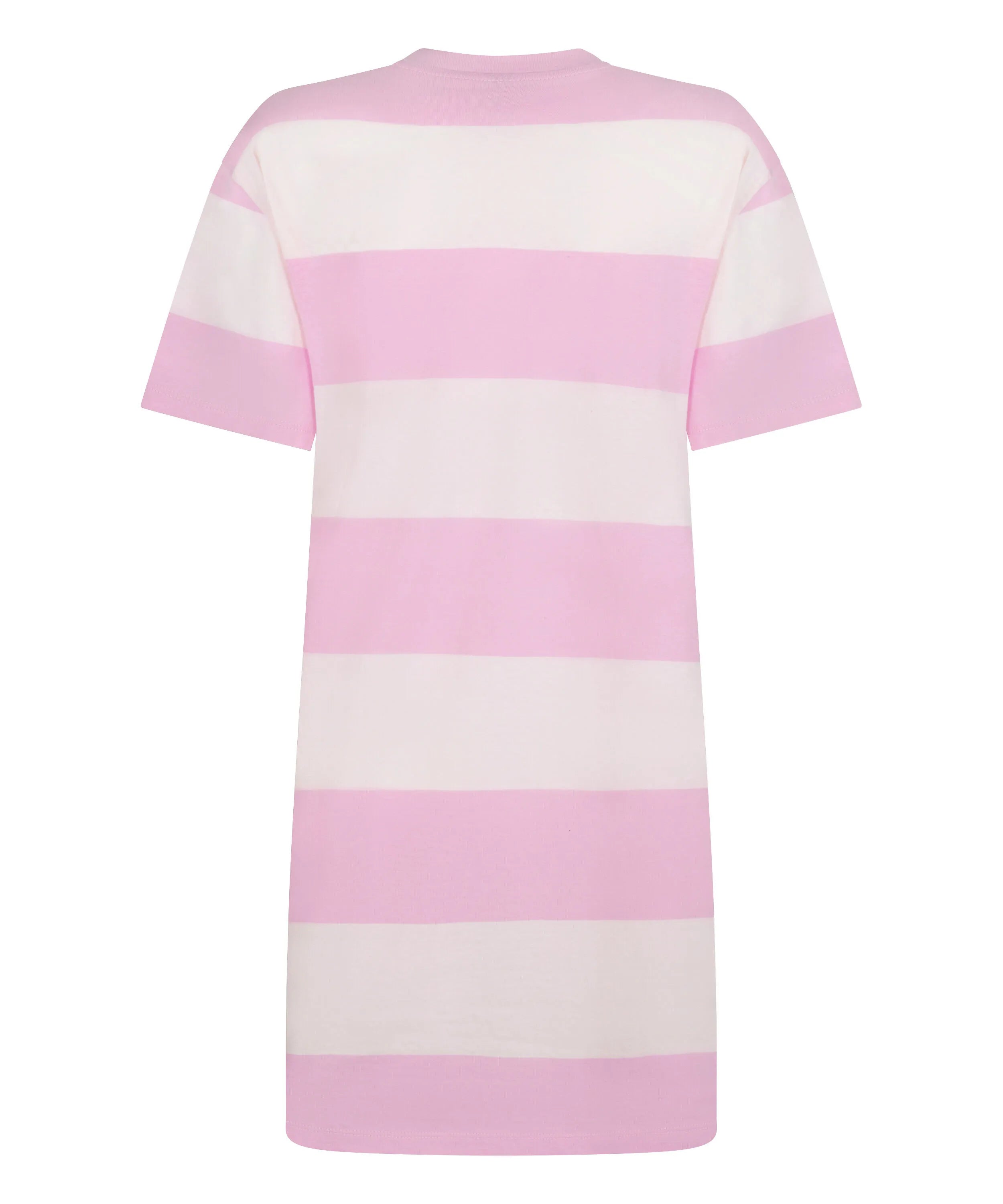 Hunkemoller Pink Women Round Neck Nightshirt SKU: 304667_Pink Image 07
