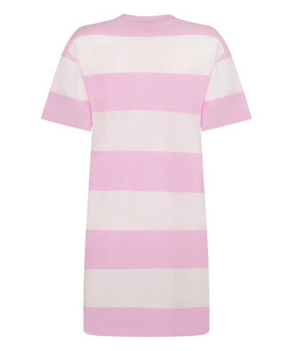 Hunkemoller Pink Women Round Neck Nightshirt SKU: 304667_Pink Image 07
