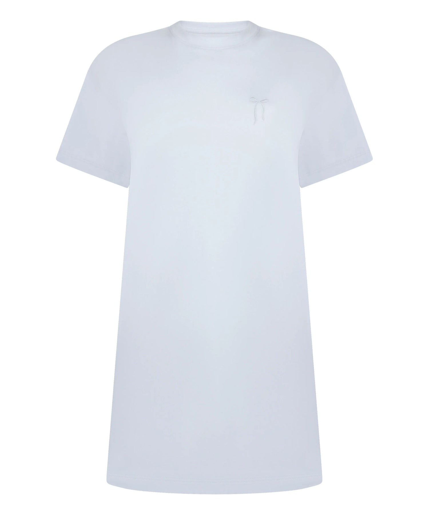 Hunkemoller Blue Women Round Neck Nightshirt SKU: 304669_Blue Image 04