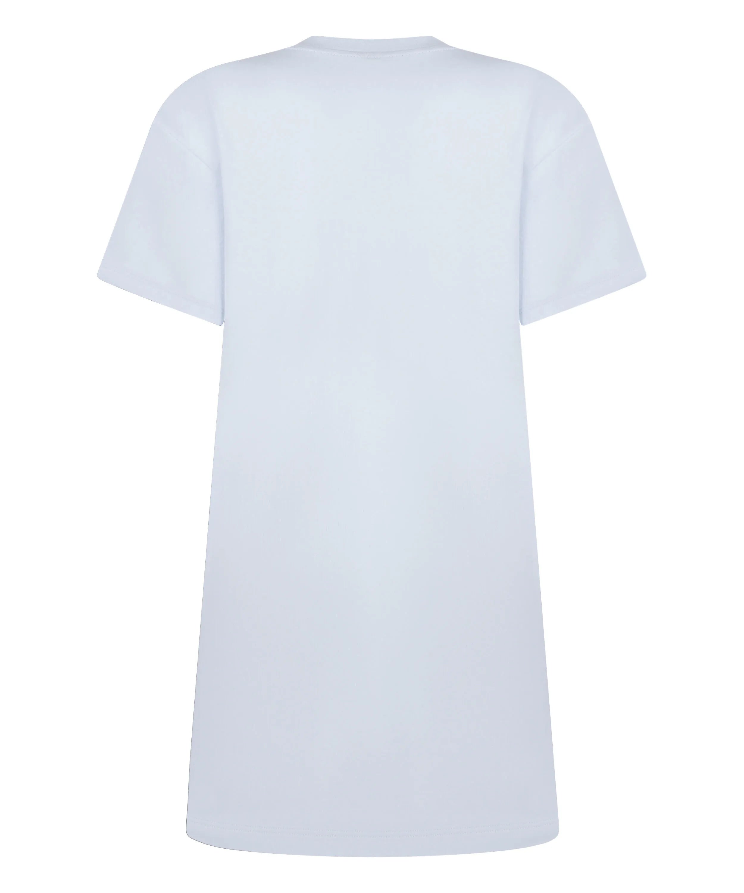 Hunkemoller Blue Women Round Neck Nightshirt SKU: 304669_Blue Image 05