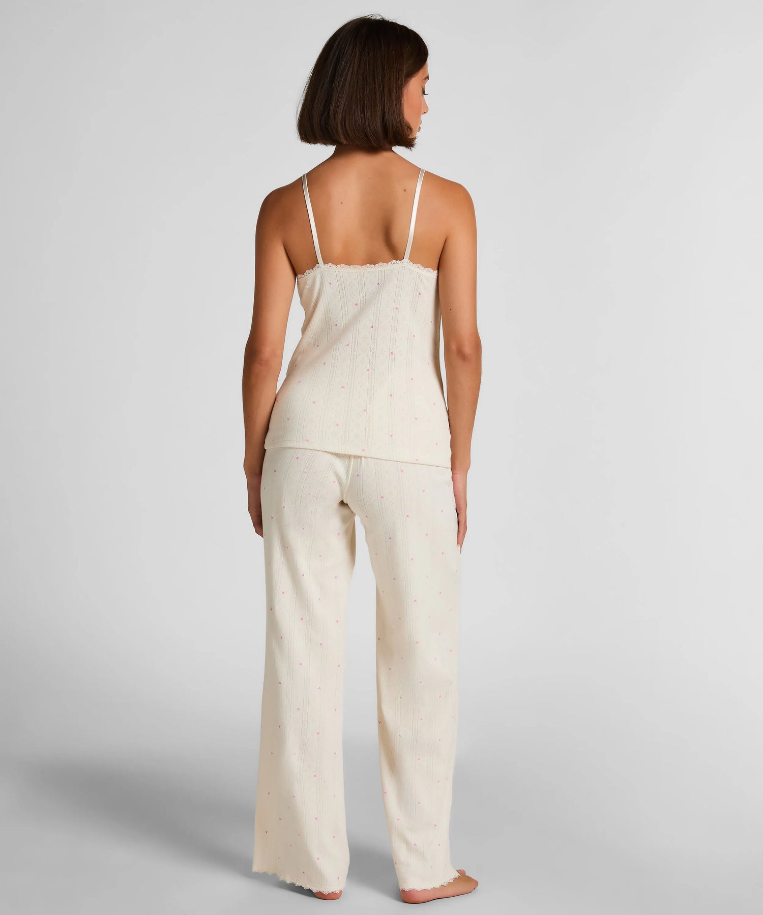 Hunkemoller White Women Pointelle Pant SKU: 304680_White Image 03
