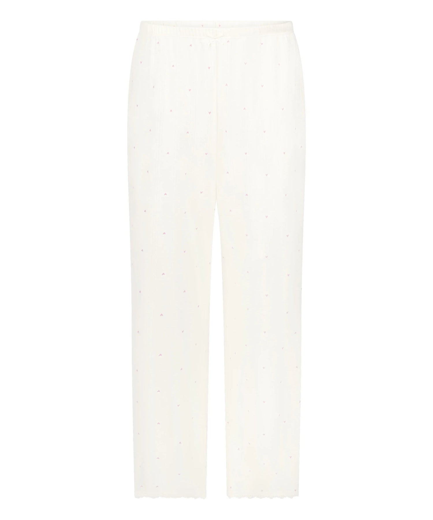 Hunkemoller White Women Pointelle Pant SKU: 304680_White Image 04