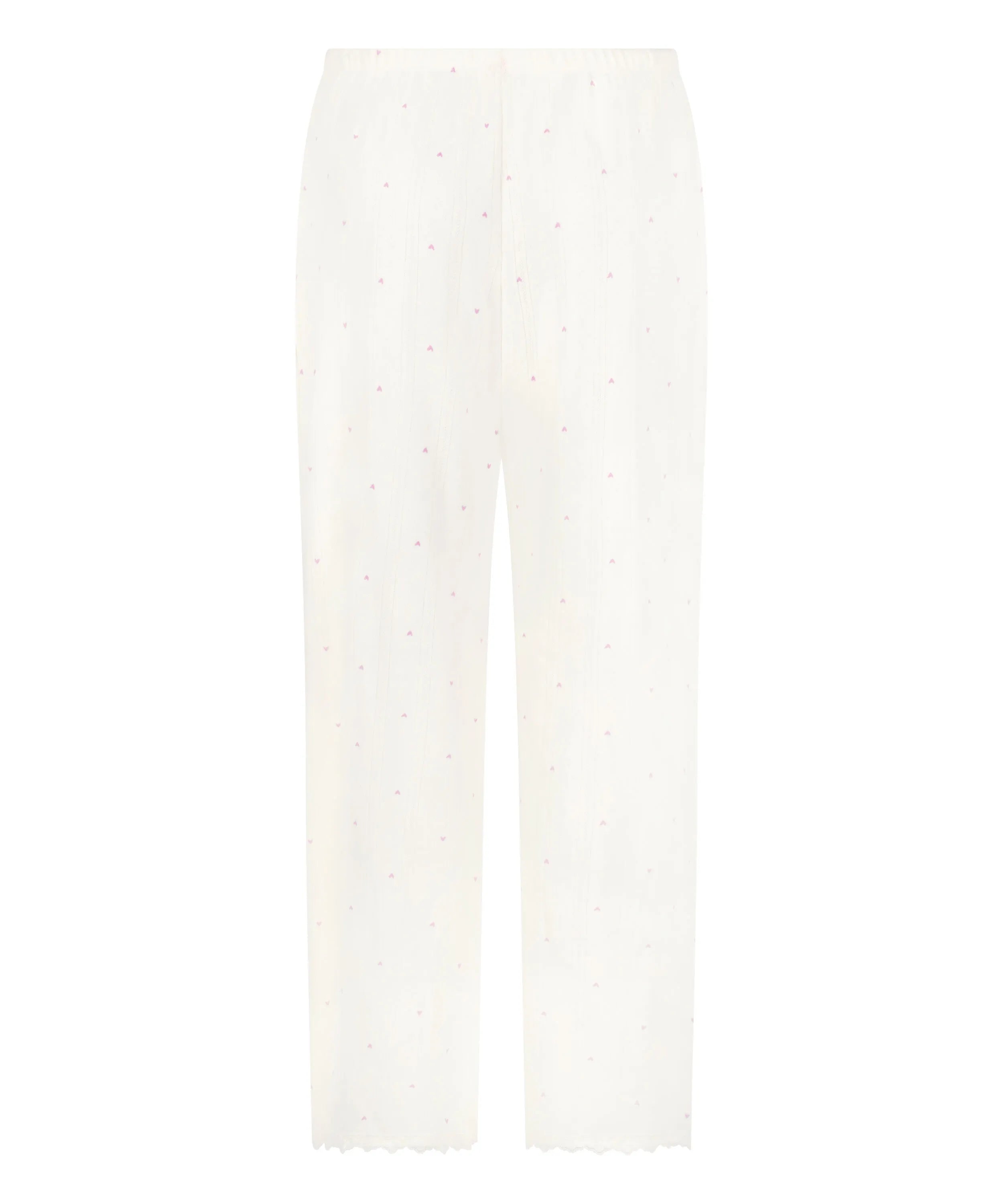 Hunkemoller White Women Pointelle Pant SKU: 304680_White Image 05