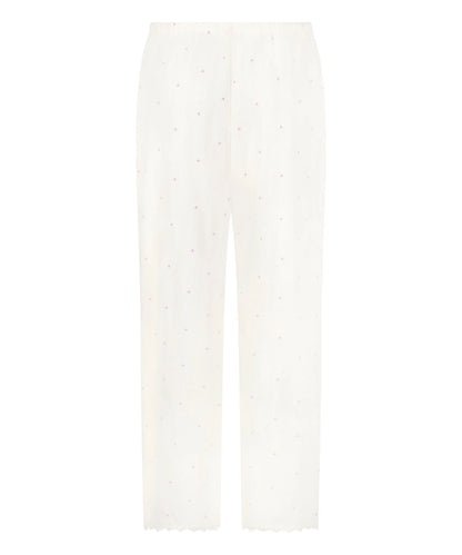 Hunkemoller White Women Pointelle Pant SKU: 304680_White Image 05