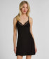 Hunkemoller Black Women Jersey Slipdress SKU: 304684_Black Image 01