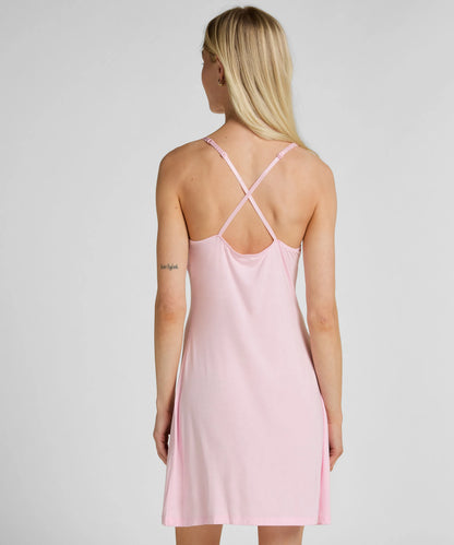Hunkemoller Pink Women Jersey Slipdress SKU: 304685_Pink Image 03