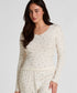 Hunkemoller White Women Daisy Pyjama Top SKU: 304688_White Image 01