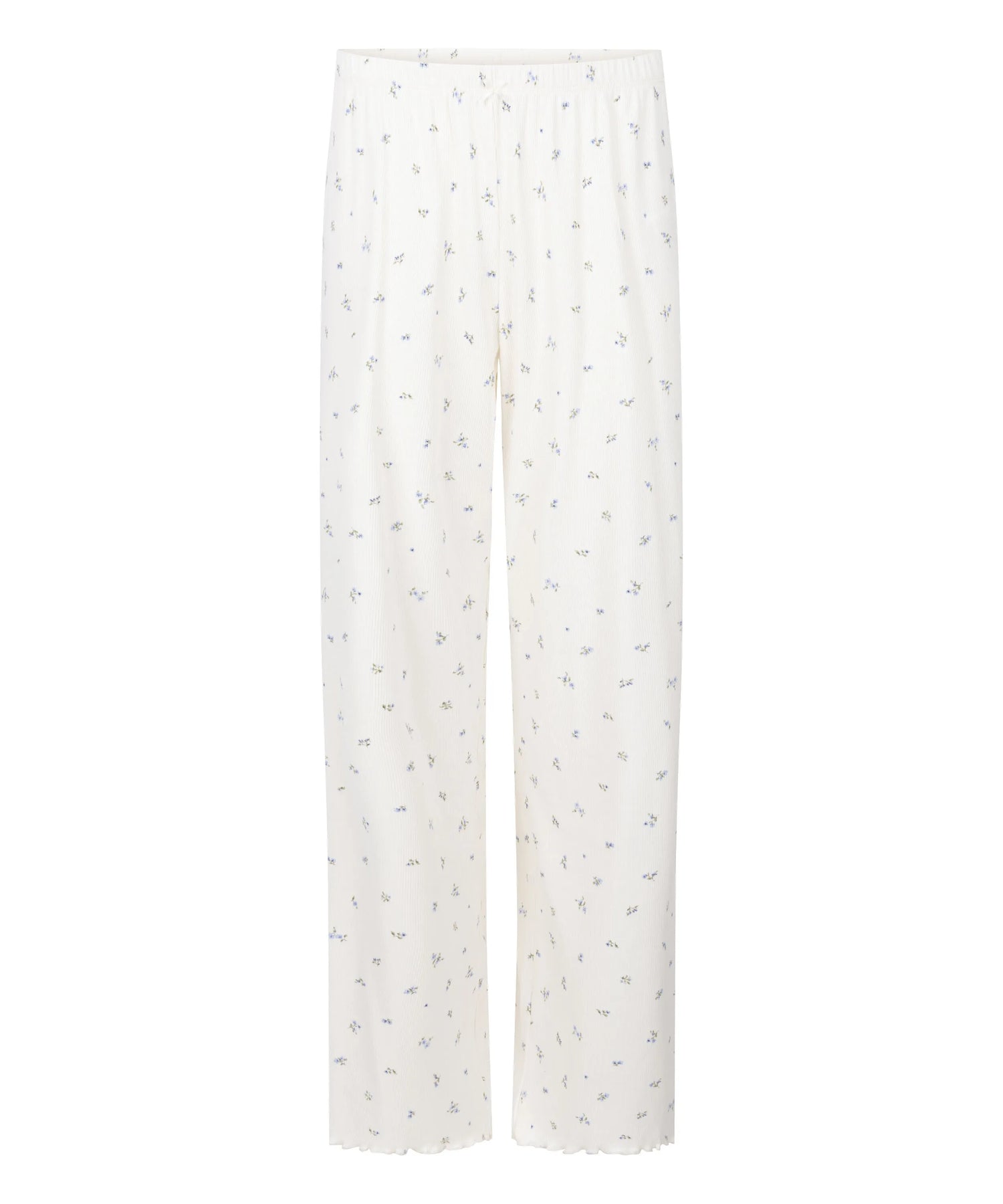 Hunkemoller White Women Daisy Pyjama Pant SKU: 304689_White Image 04
