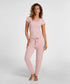 Hunkemoller Pink Women Jersey Pyjama Pants SKU: 304690_Pink Image 01