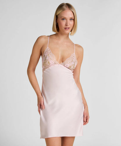 Hunkemoller Pink Women Miri Slipdress SKU: 304716_Pink Image 01