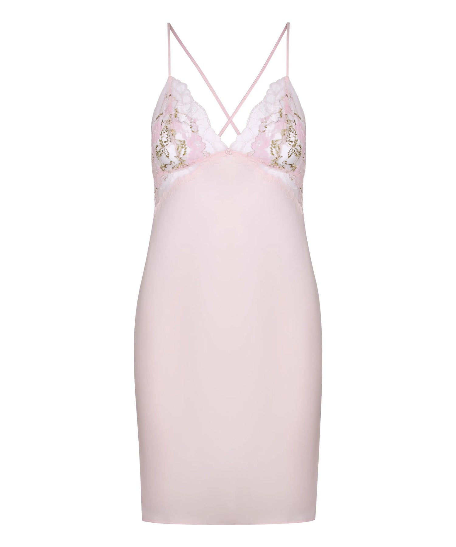 Hunkemoller Pink Women Miri Slipdress SKU: 304716_Pink Image 04