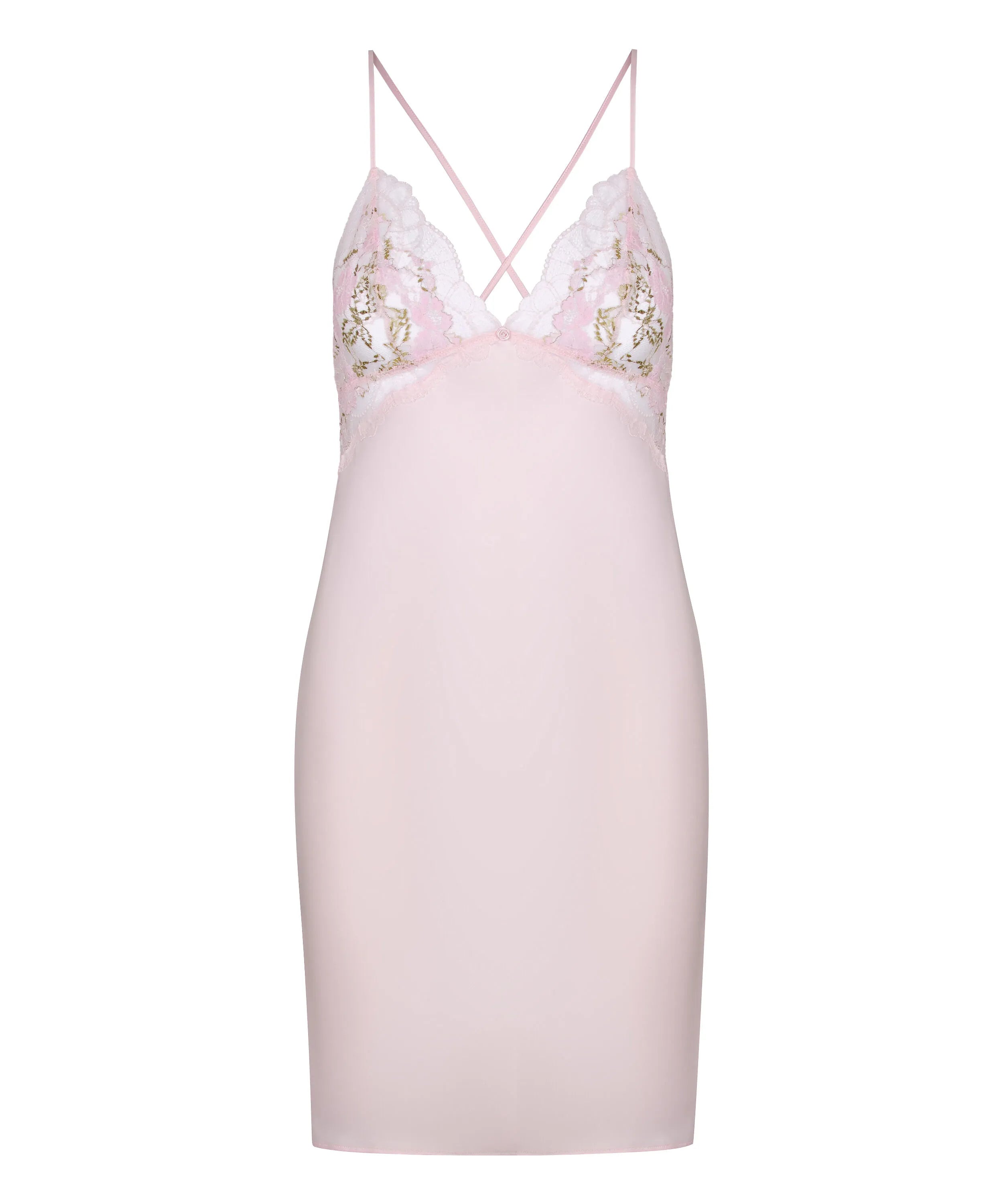 Hunkemoller Pink Women Miri Slipdress SKU: 304716_Pink Image 04