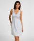 Hunkemoller Blue Women Nora Lace Slip Dress SKU: 304718_Blue Image 01