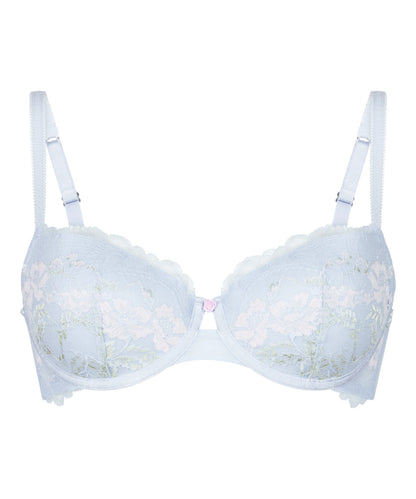 Hunkemoller Blue Women Miri Padded Underwired Bra SKU: 304731_Blue Image 05