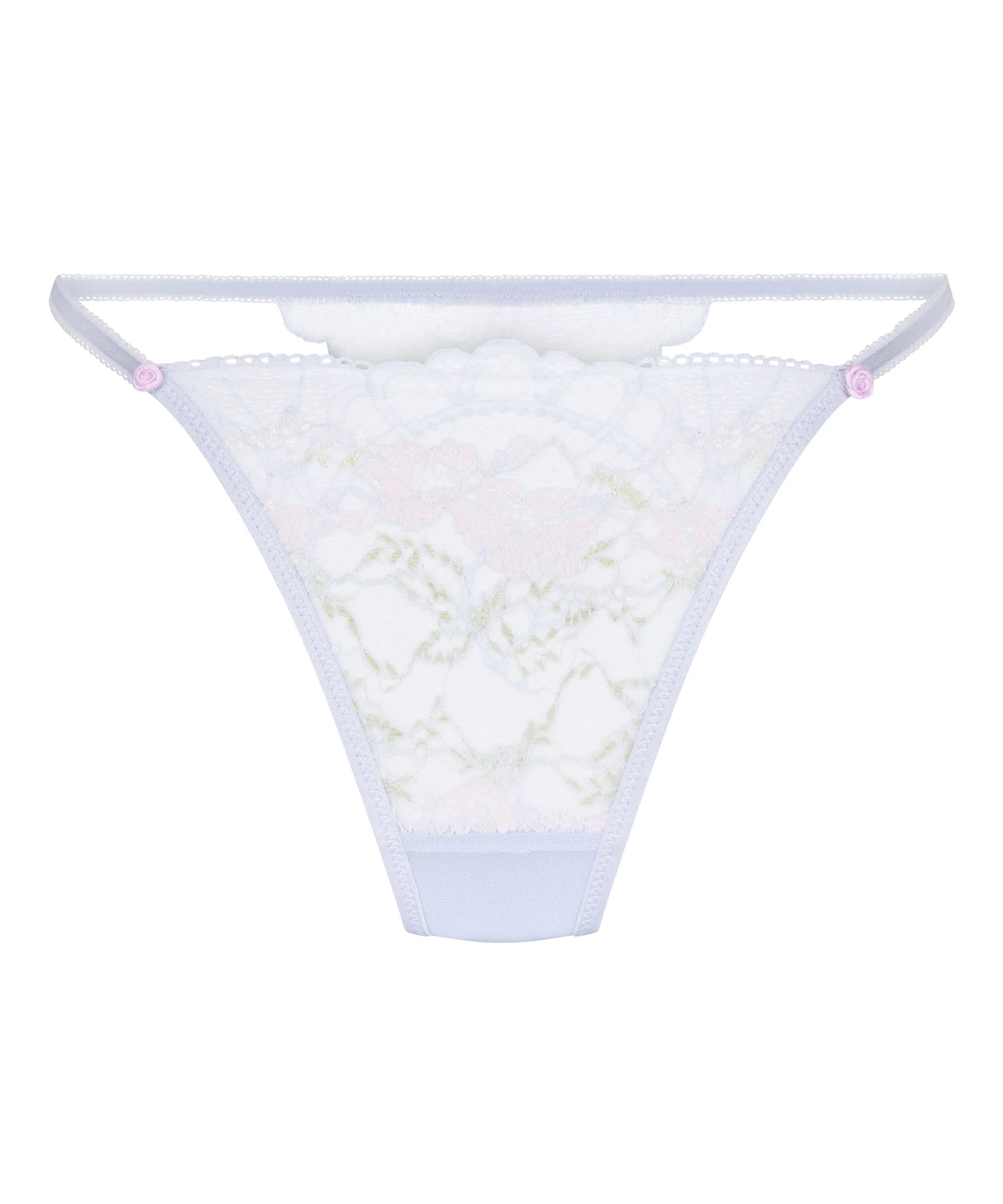 Hunkemoller Blue Women Miri Thong SKU: 304734_Blue Image 04