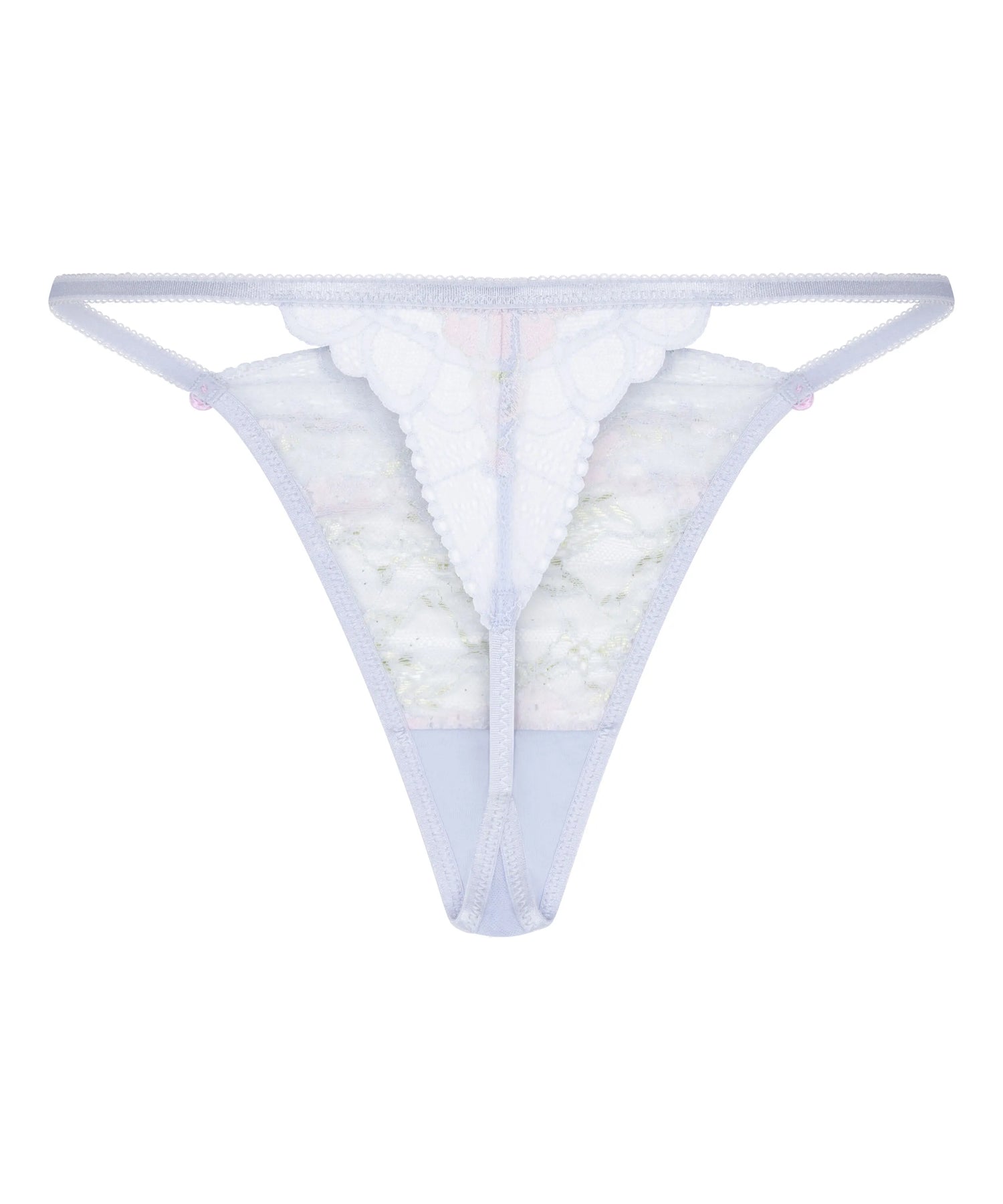 Hunkemoller Blue Women Miri Thong SKU: 304734_Blue Image 05