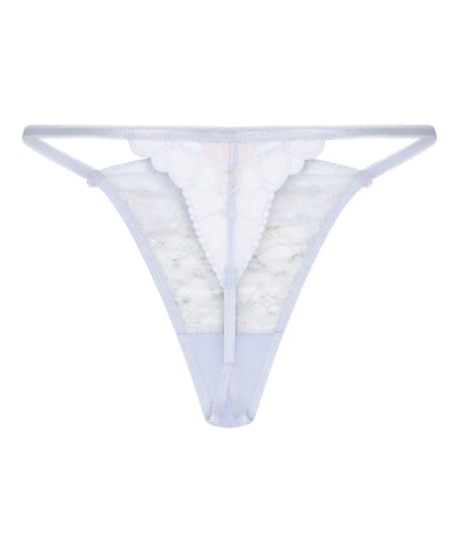 Hunkemoller Blue Women Miri Thong SKU: 304734_Blue Image 05