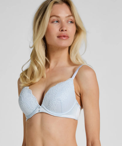 Hunkemoller Blue Women Laila Push-Up Bra SKU: 304742_Blue Image 01