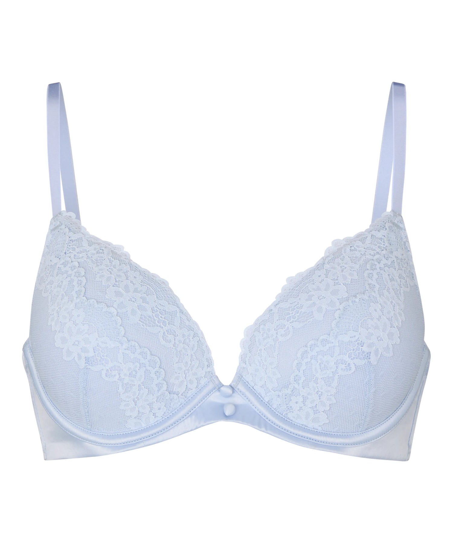 Hunkemoller Blue Women Laila Push-Up Bra SKU: 304742_Blue Image 05
