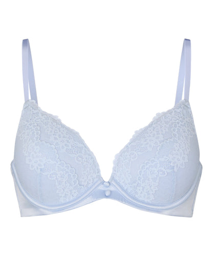 Hunkemoller Blue Women Laila Push-Up Bra SKU: 304742_Blue Image 05