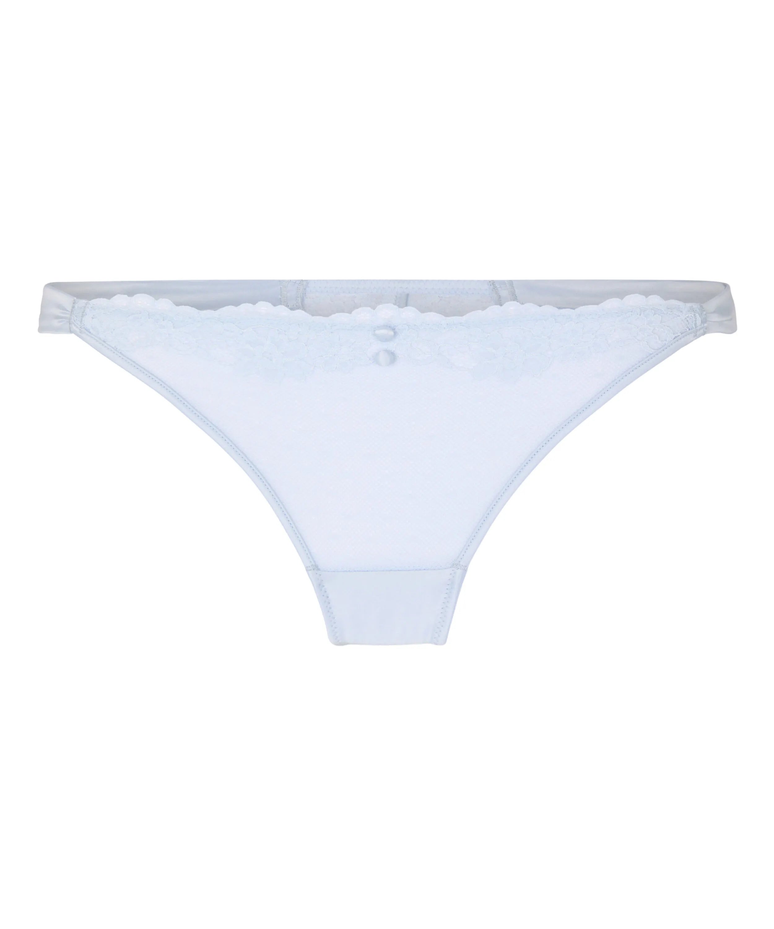 Hunkemoller Blue Women Laila Thong SKU: 304743_Blue Image 04