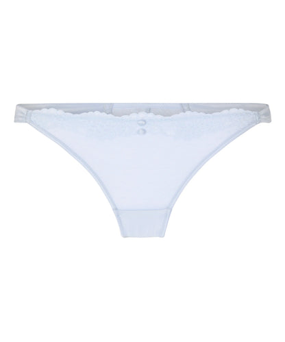 Hunkemoller Blue Women Laila Thong SKU: 304743_Blue Image 04