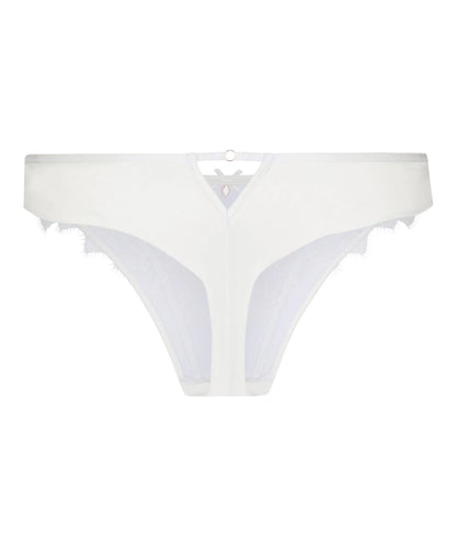 Hunkemoller Snow White Women Highleg Thong Millie SKU: 304750_Snow White Image 05