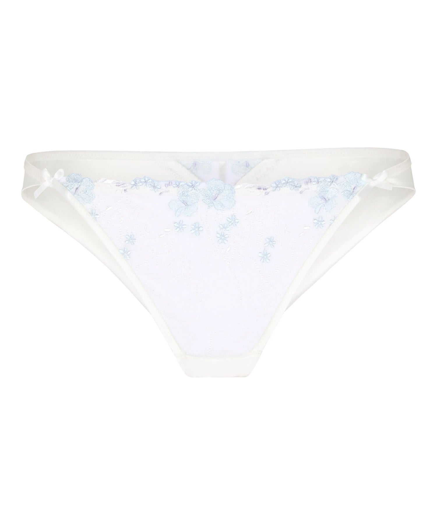 Hunkemoller White Women Peonie Highleg Brazilian SKU: 304760_White Image 04