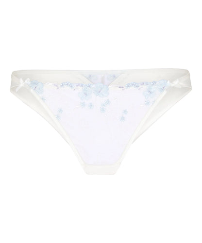 Hunkemoller White Women Peonie Highleg Brazilian SKU: 304760_White Image 04