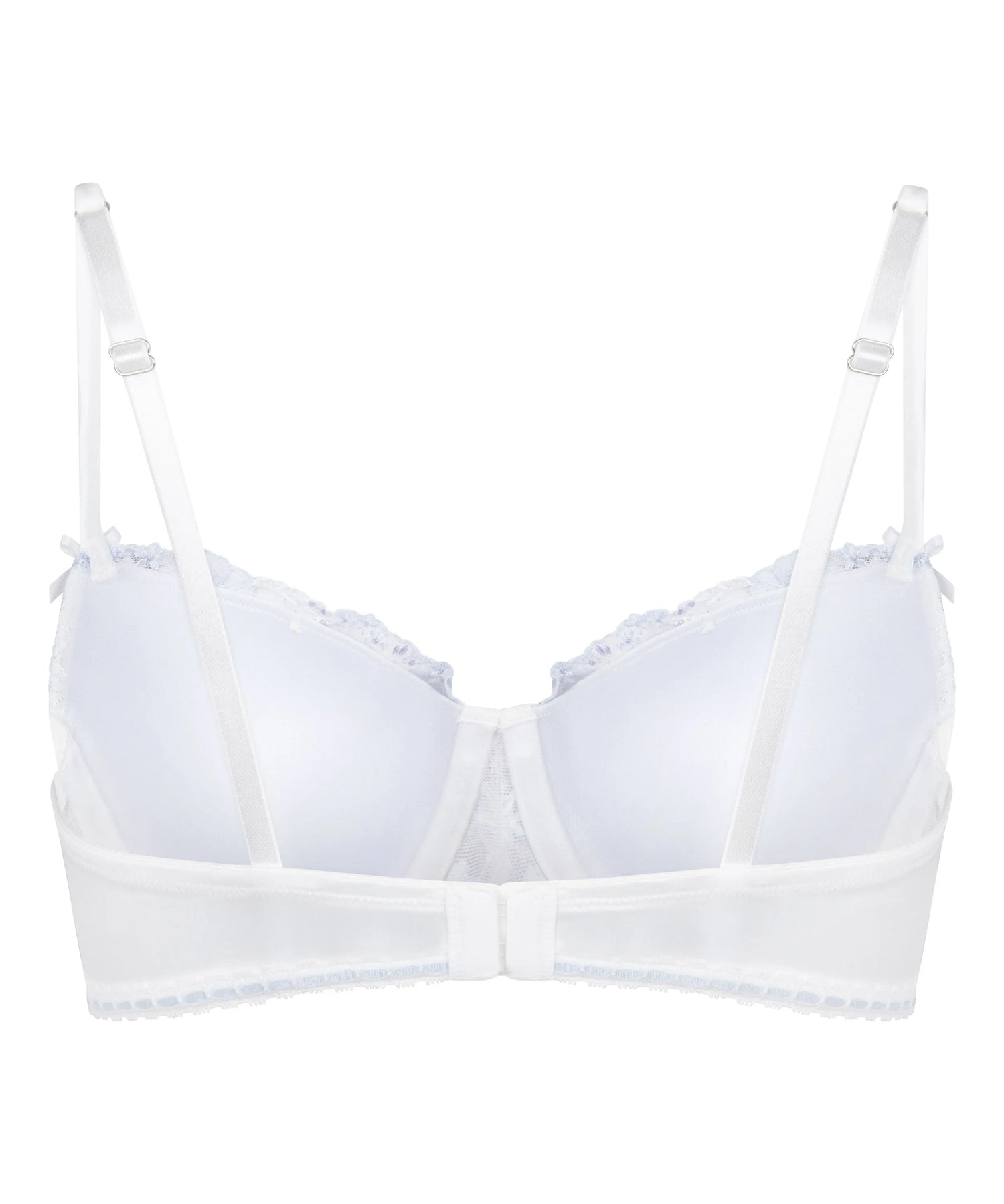 Hunkemoller White Women Peonie Padded Underwired Bra SKU: 304761_White Image 07