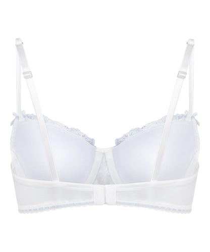 Hunkemoller White Women Peonie Padded Underwired Bra SKU: 304761_White Image 07