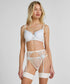 Hunkemoller White Women Peonie Suspenderbelt SKU: 304762_White Image 01